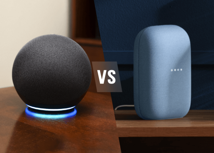 Amazon Echo and Google Nest Smart Speaker