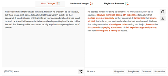 Article Rewriter Assist in Writing