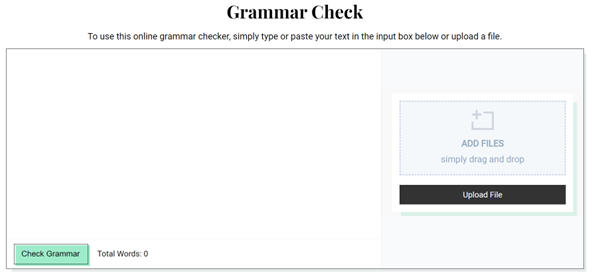 Grammar Check