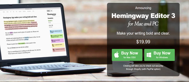 Hemingway App Pricing Plan