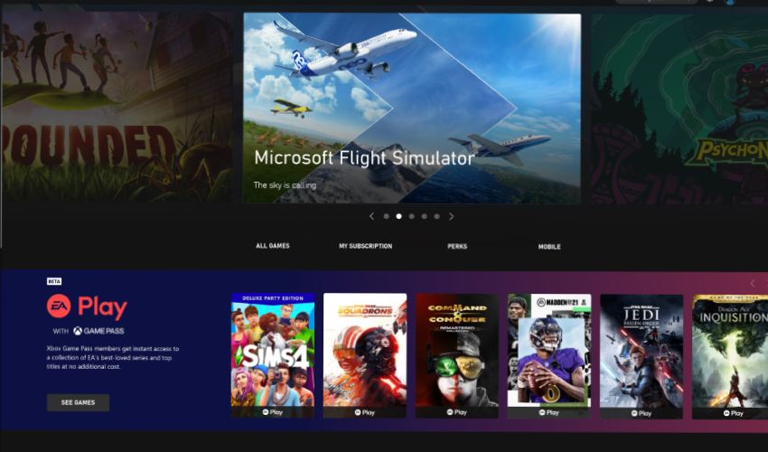 Launch the Game Streaming App