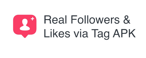 Real Followers & Likes via Tag