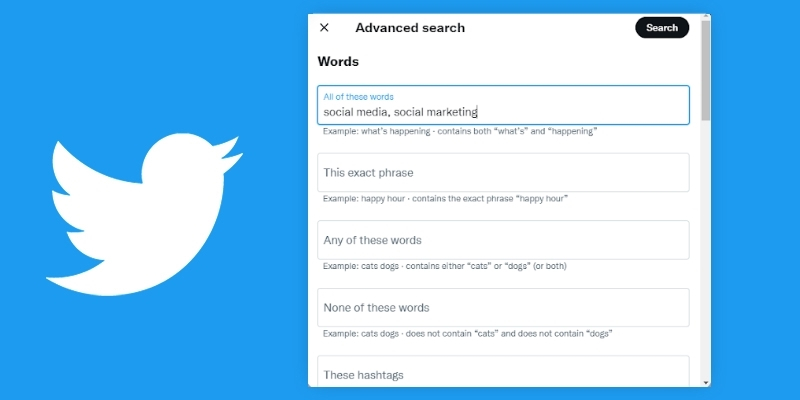 AMAZING WAYS TO USE TWITTER ADVANCED SEARCH FOR GENERATING AND ANALYSING MARKETING AND SALES