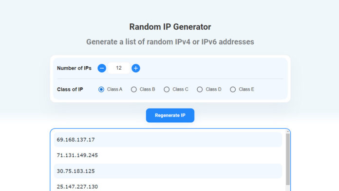 Exploring the Top 12 Random IP Generator Tools_ A Comprehensive Review