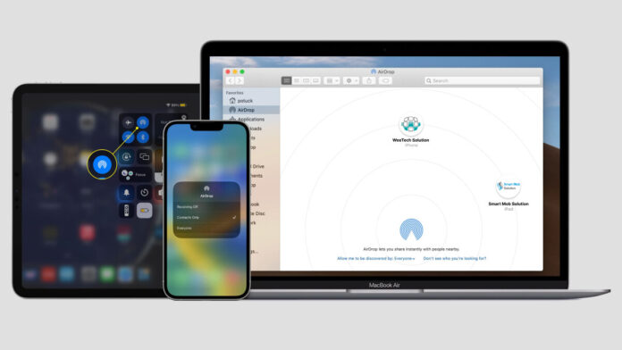 How to Transfer files with AirDrop on iPhone or Mac