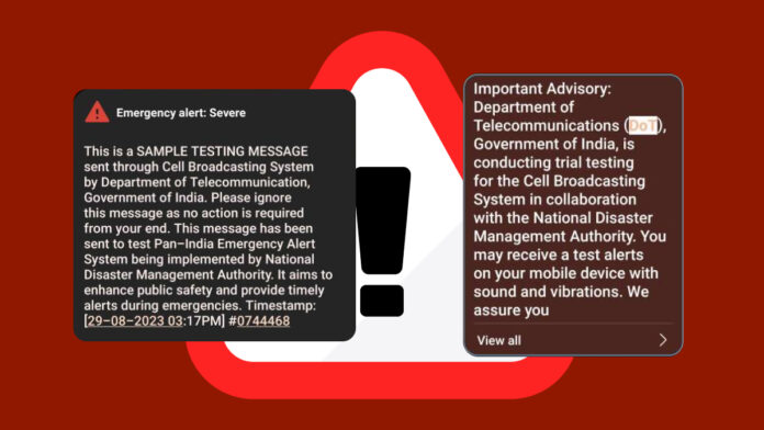 India’s Emergency Alert System