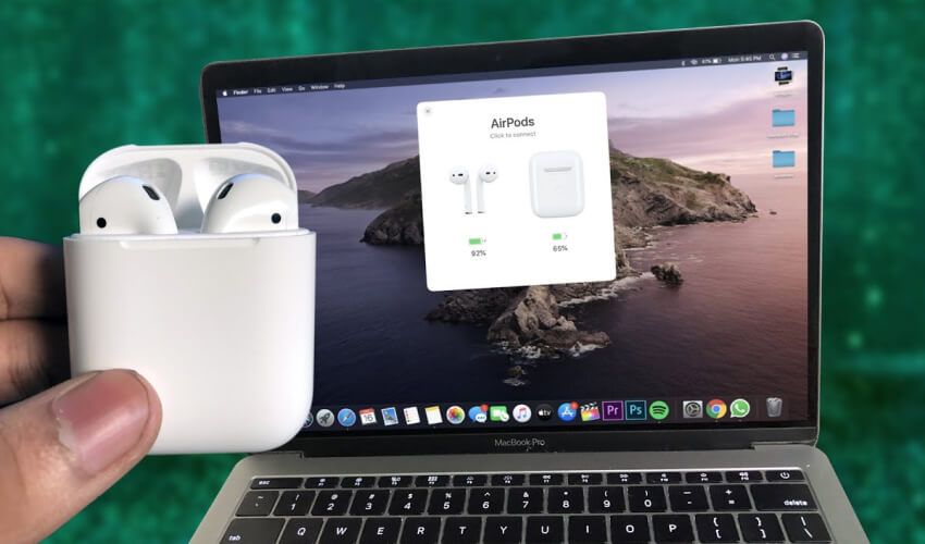 Pairing AirPods with macOS