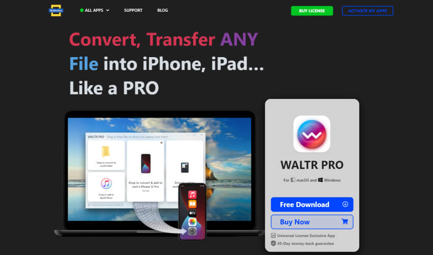 WALTR PRO_ Converting And Transferring