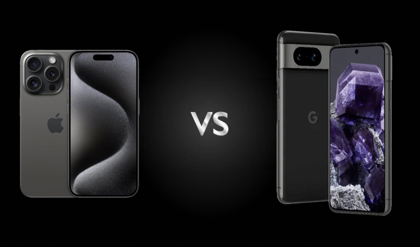 Display- IPhone 15 Pro vs Google Pixel 8 Pro
