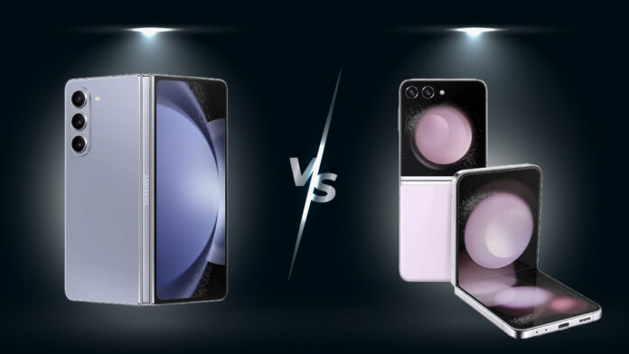 Samsung Galaxy Z Fold 5 vs Samsung Galaxy Z Flip 5 - The Ultimate Showdown