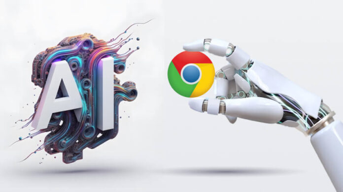Google Chrome with AI