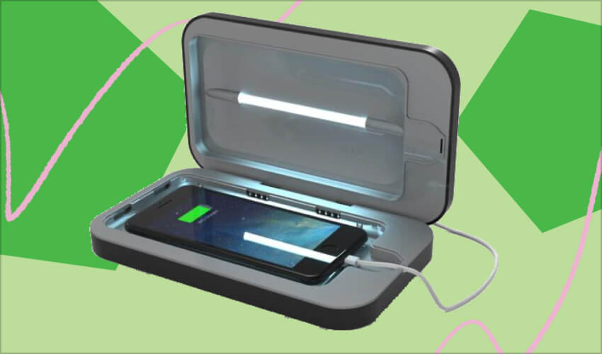 PhoneSoap Basic Cell Phone UV Light Sanitizer Box - Budget-Friendly Tech Gift
