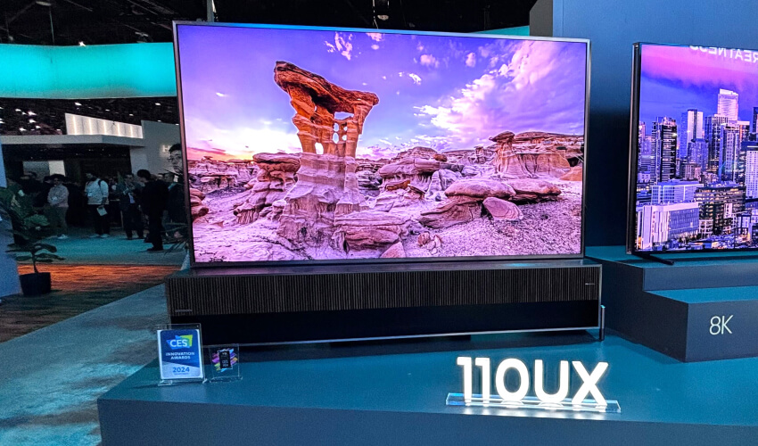 Hisense Unveils Spectacular 110UX ULED TV at CES 2024