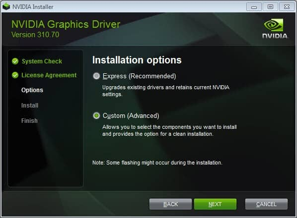 Nvidia GeForce Install Driver Manually