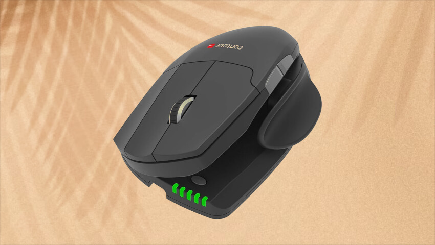 Contour Design Unimouse Mouse Wireless_ Wireless Ergonomic Mouse