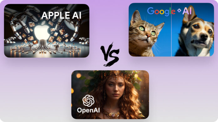 Apple AI Image Editor vs. Google AI Image Editor vs. OpenAI AI Image Editor