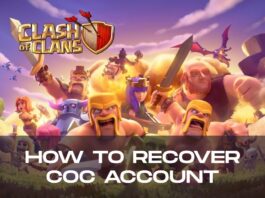 How to recover COC account