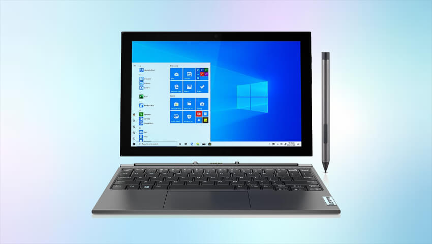 Lenovo IdeaPad Duet 3 Chromebook budget friendly 2-in-1 laptop tablet