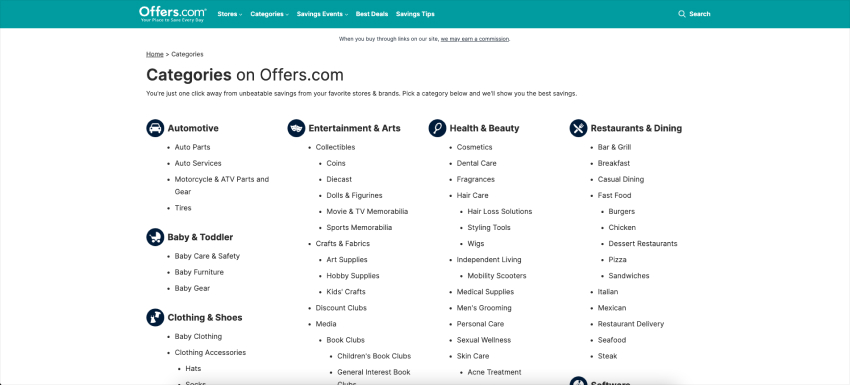 Offers.com_ Tailored Savings for You