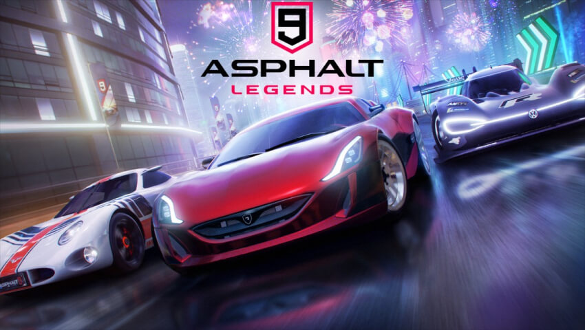 Asphalt 9 - Best Games for Galaxy Z Fold5 