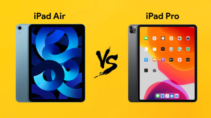 iPad Air vs iPad Pro Detailed Comparison