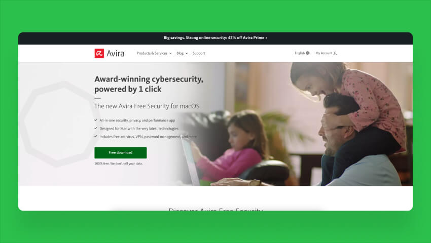 Avira Prime best network security software for business