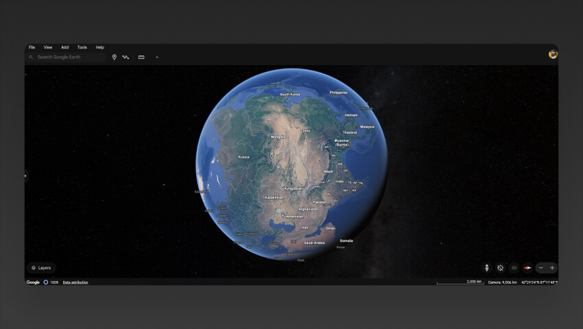 Google Earth Best 3D Map for iPad