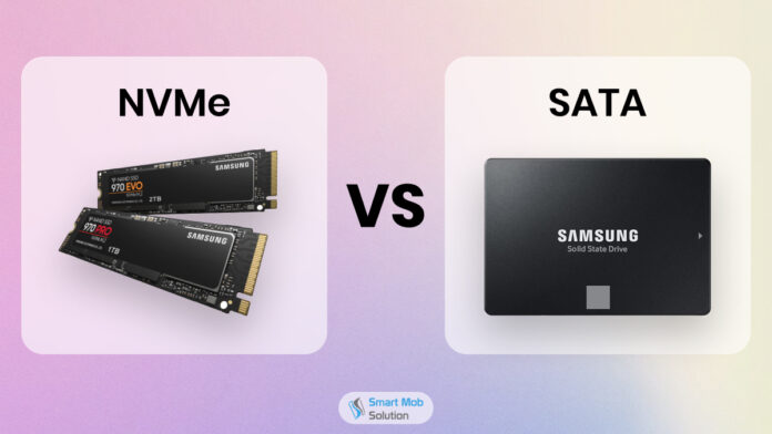 M.2 NVMe vs SATA SSDs Comparison for Which is Better