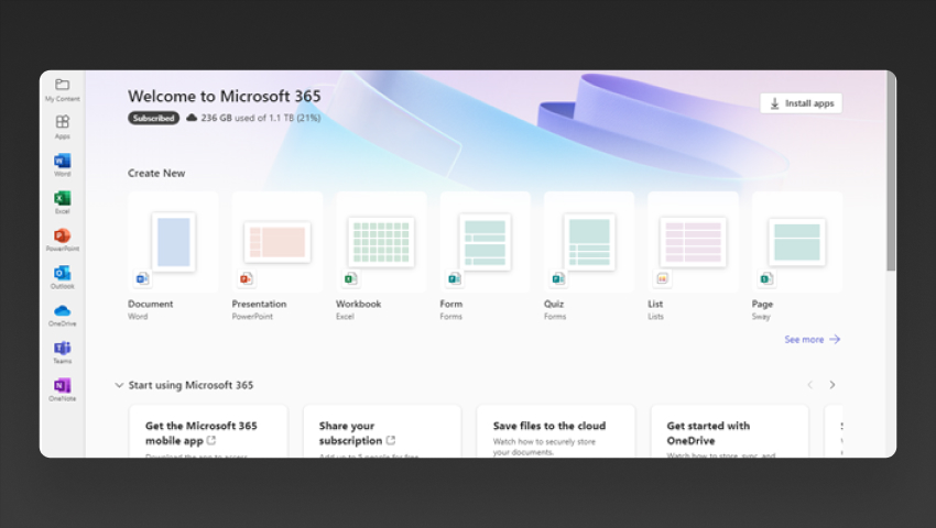 Microsoft 365 Office for Apple iPads