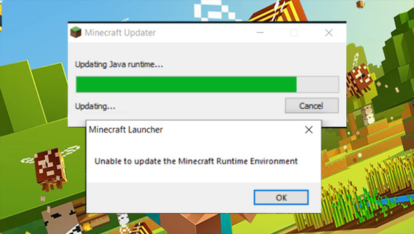 Update Java Runtime Environment